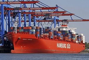 Container shipping rates from Asia to Europe dropped drastically in September